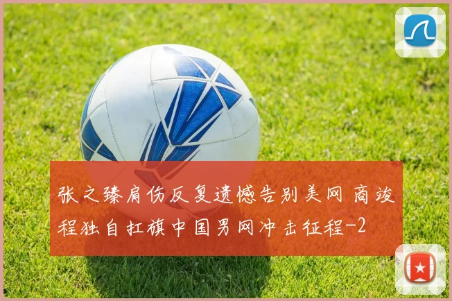 张之臻肩伤反复遗憾告别美网 商竣程独自扛旗中国男网冲击征程